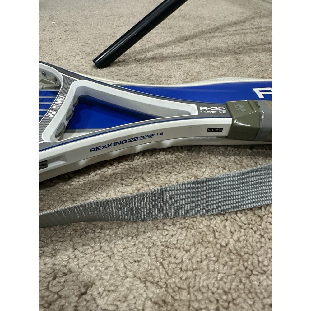 Yonex RexKing R-22 Comp LE Vintage Tennis Racket w/ Case - Picture 3 of 8